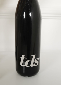 BLACK TDS GLASS BOTTLE