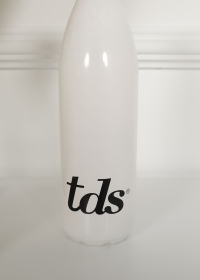 TDS WHITE GLASS BOTTLE