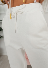Sin valor impulso Hacer Pantalón Algodón Blanco - Pantalones Para Mujer