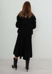 BLACK CANALE KNITTED SKIRT