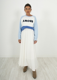 BLUE AMOUR SWEATER