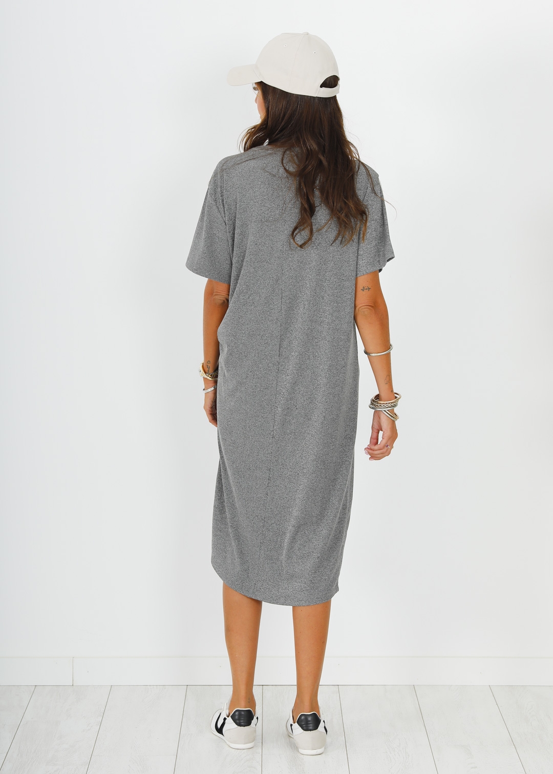 GREY KNOT CANALE DRESS