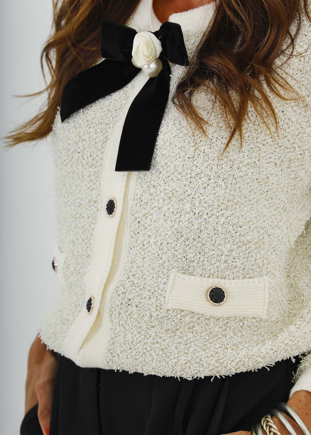 CHAQUETA LAZO BEIGE